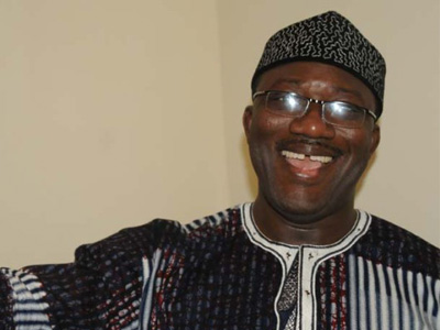Kayode Fayemi, Governor Nigeria's Ekiti state with a big smile
